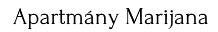 Logo - Apartmány Marijana